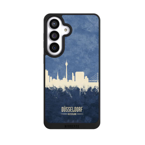 Samsung Galaxy S26+ NIVOpure Düsseldorf Allemagne Skyline