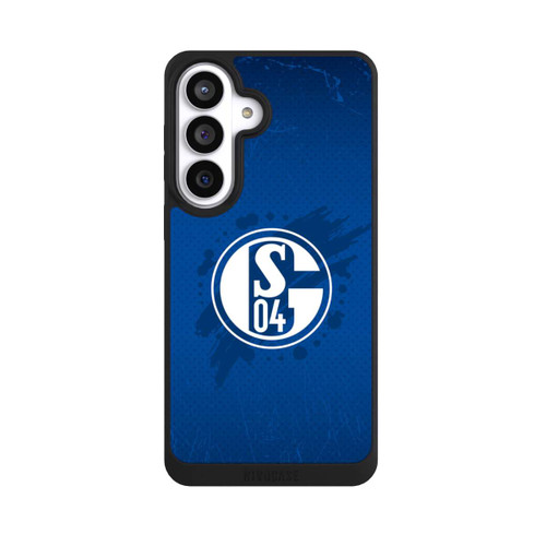 Samsung Galaxy S26+ NIVOpure Schalke 04 Farbe Fleck Blau