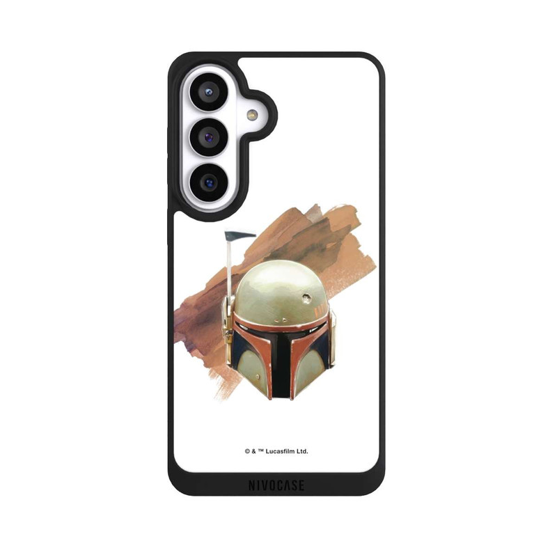 Galaxy S26+ NIVOpure Boba Fett Helm Weiß