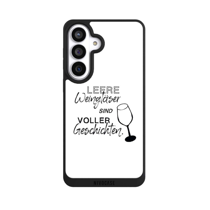 Galaxy S26+ NIVOpure Leere Weingläser