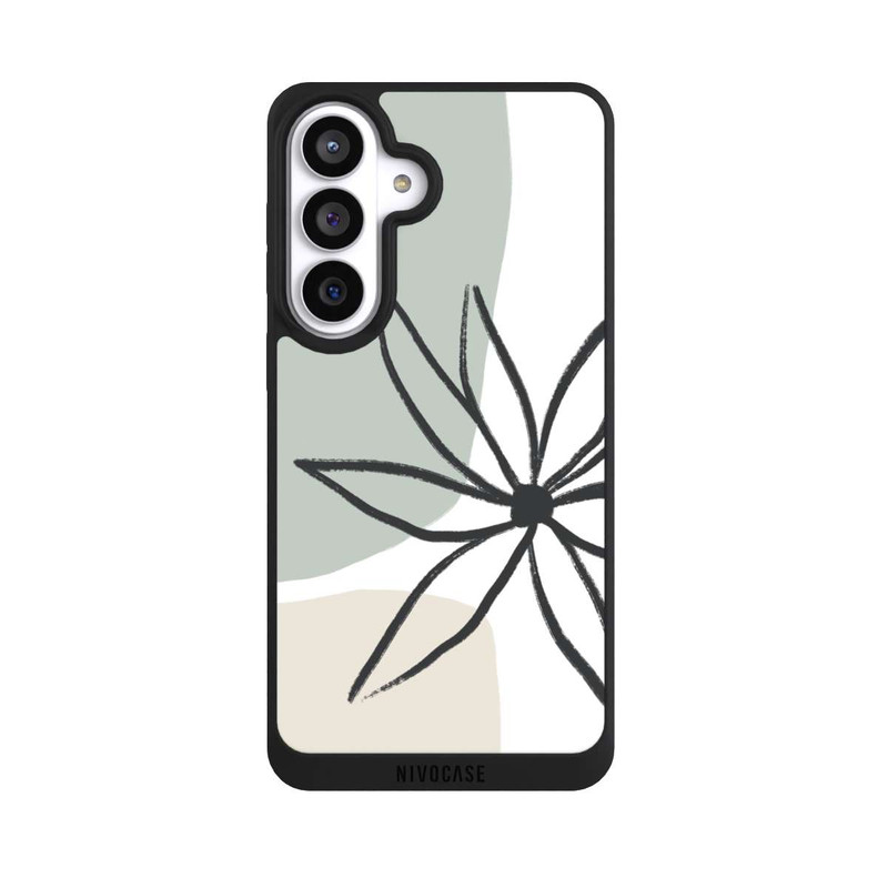 Galaxy S26+ NIVOpure Flower Mint and Cream 
