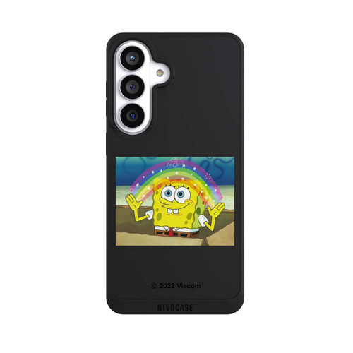 Samsung Galaxy S26+ NIVOpure Spongebob - Rainbow Meme transparent