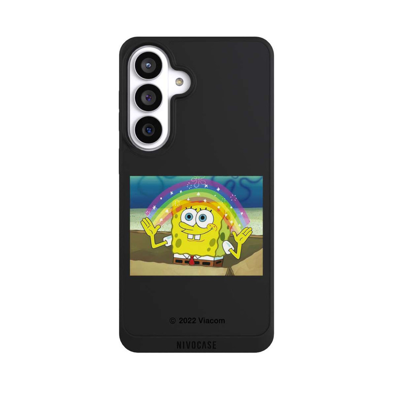 Galaxy S26+ NIVOpure Spongebob - Regenbogen Meme transparent