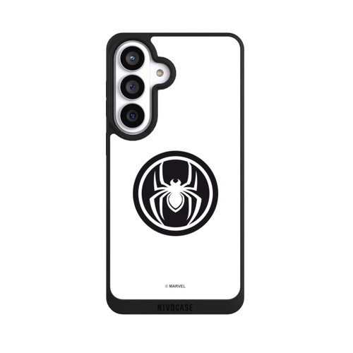 Samsung Galaxy S26+ NIVOpure Spider-Man Logo White