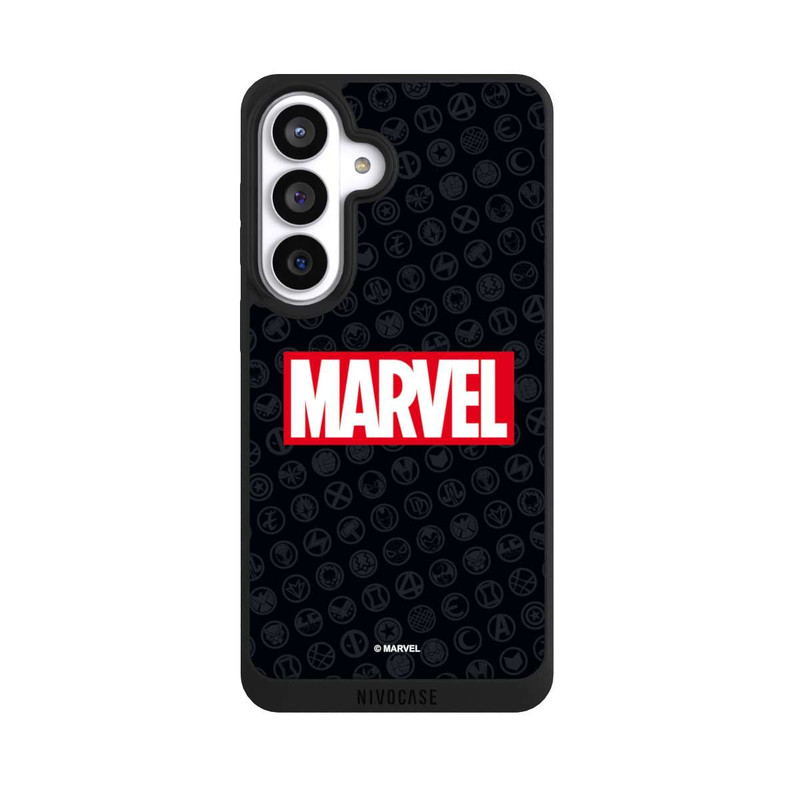 Galaxy S26+ NIVOpure Marvel Logo Black Red 