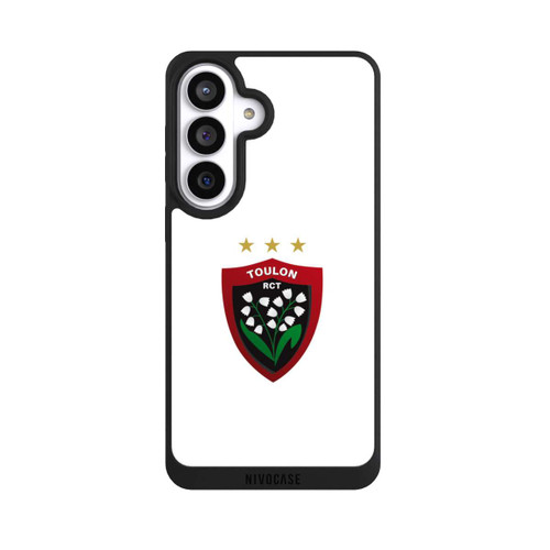 Samsung Galaxy S26+ NIVOpure Logo RC Toulonnais Blanc