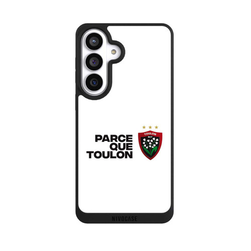Samsung Galaxy S26+ NIVOpure RC Toulonnais PQT Blanc