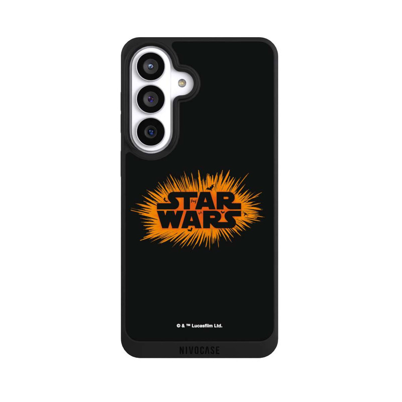Galaxy S26+ NIVOpure Star Wars Logo Orange Halloween Explosion
