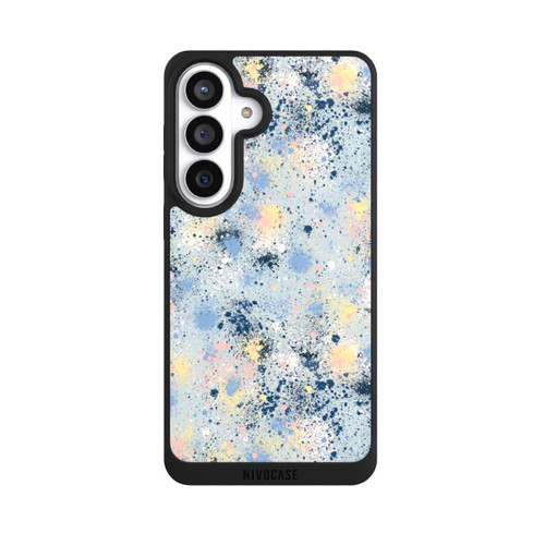 Samsung Galaxy S26+ NIVOpure Tintentropfen Staub Textur Blau