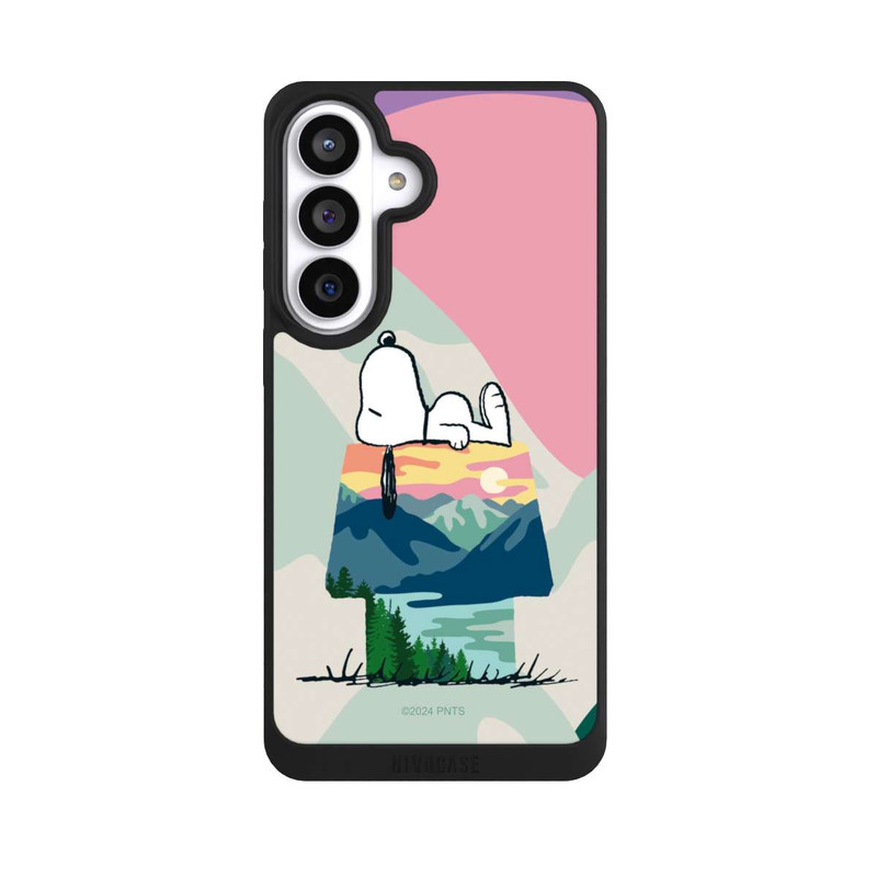 Galaxy S26+ NIVOpure Snoopy à l'extérieur