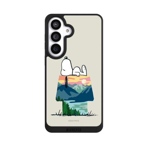 Samsung Galaxy S26+ NIVOpure Snoopy Camping Hütte
