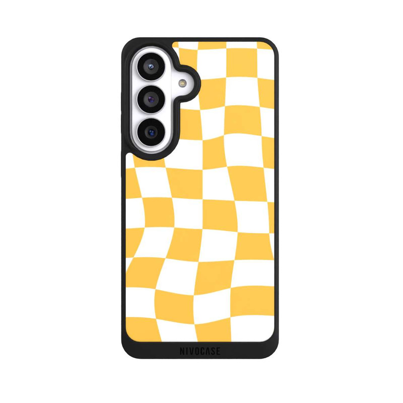 Galaxy S26+ NIVOpure Checkerboard yellow