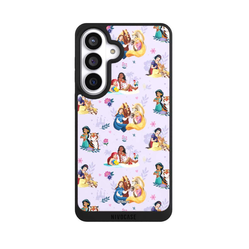 Galaxy S26+ NIVOpure Princess Floral Pattern Purple
