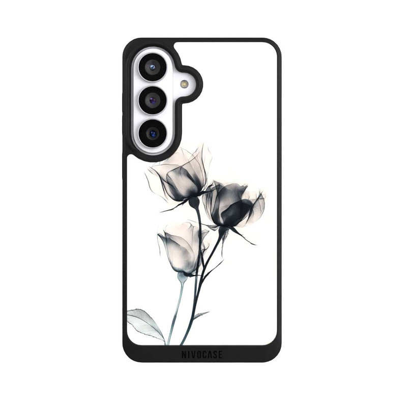 Galaxy S26+ NIVOpure Schwarze Blume