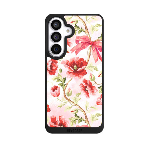 Samsung Galaxy S26+ NIVOpure Poppies Pattern Pink