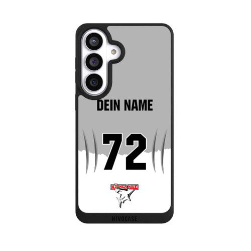 Samsung Galaxy S26+ NIVOpure Kölner Haie Trikotmotiv Personalisierbar
