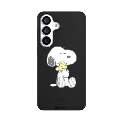Samsung Galaxy S26+ NIVOpure Snoopy And Woodstock Cuddling transparent