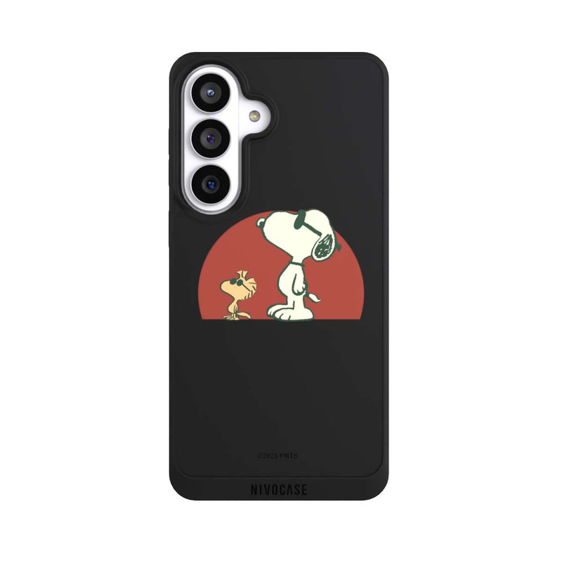 Galaxy S26+ NIVOpure Snoopy Woodstock Far Out transparent