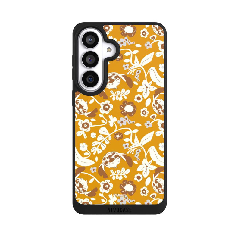 Galaxy S26+ NIVOpure Stitch Floral Mustard Pattern