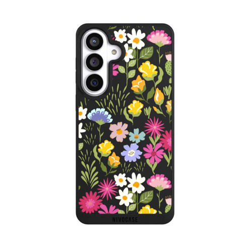 Samsung Galaxy S26+ NIVOpure Bunte Sommerblumen Transparent