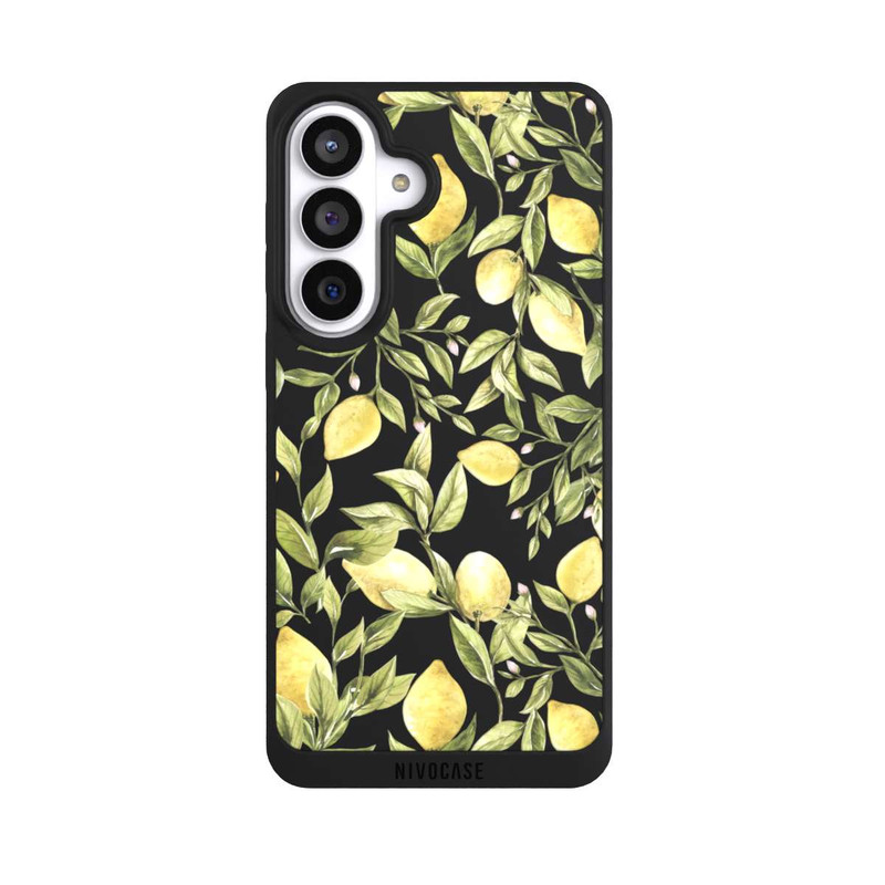 Galaxy S26+ NIVOpure Lemon Summer Pattern Transparent