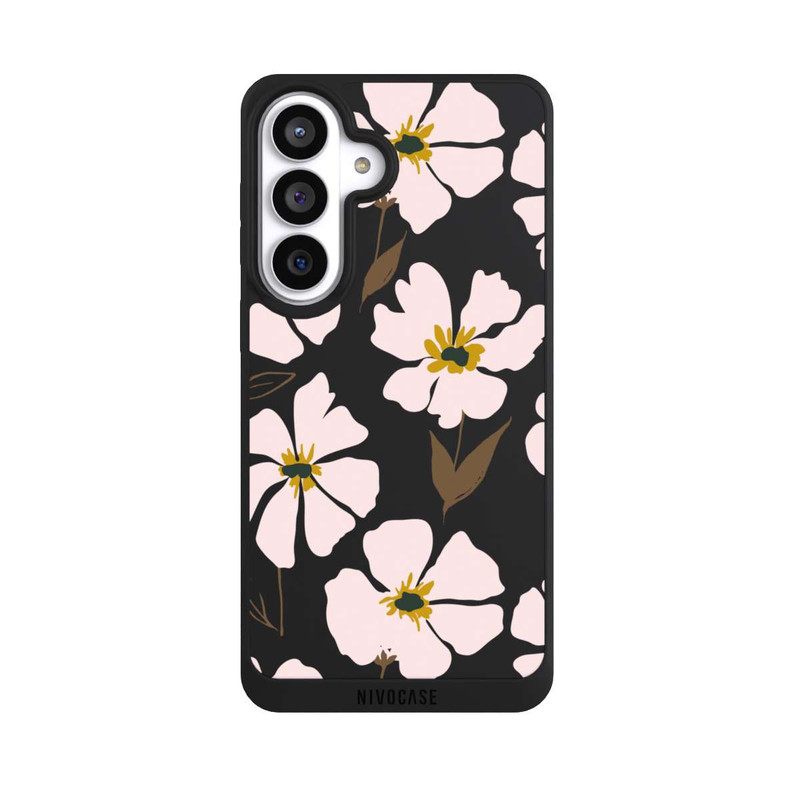 Galaxy S26+ NIVOpure Simple Pastell Flowers Rose Transparent