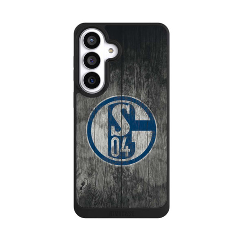 Samsung Galaxy S26+ NIVOpure Schalke 04 Holz Look