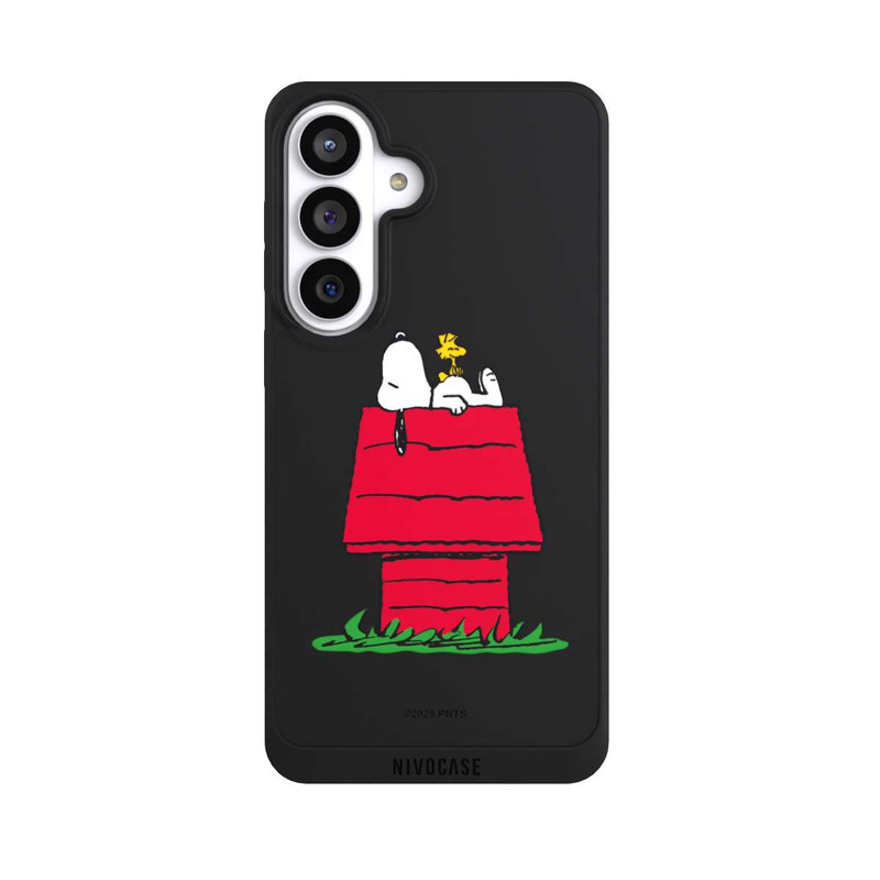 Galaxy S26+ NIVOpure Snoopy and Woodstock Classic transparent