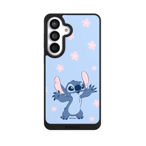 Samsung Galaxy S26+ NIVOpure Stitch Pastel Flowers Blue