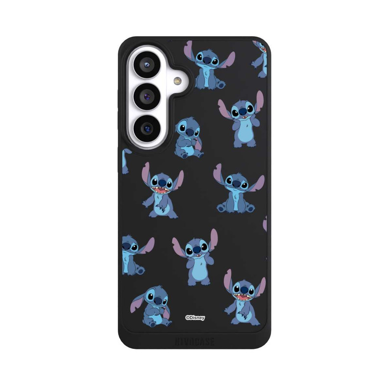 Galaxy S26+ NIVOpure Stitch Faces Pattern Transparent