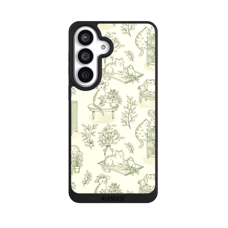 Galaxy S26+ NIVOpure Chonky Cats Toile de Jouy