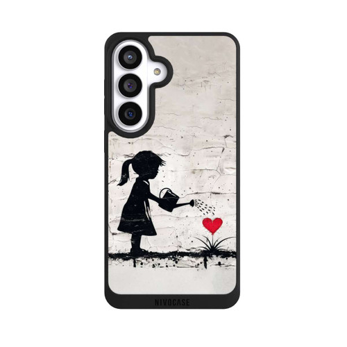 Samsung Galaxy S26+ NIVOpure Girl Watering Bunch of Flowers 