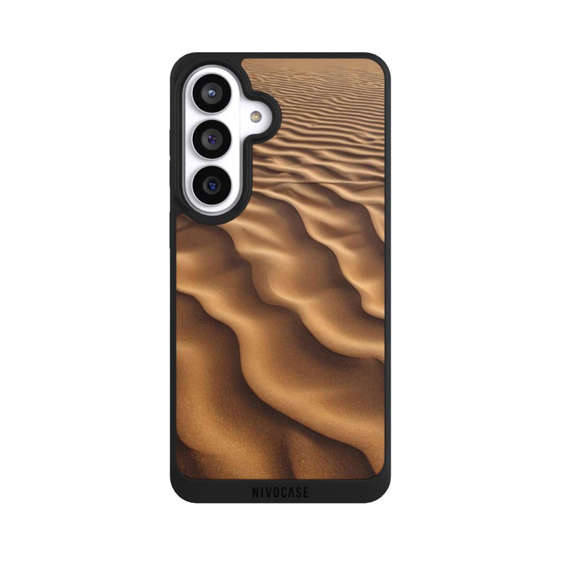 Galaxy S26+ NIVOpure Sand Structure Mustard Yellow with AI