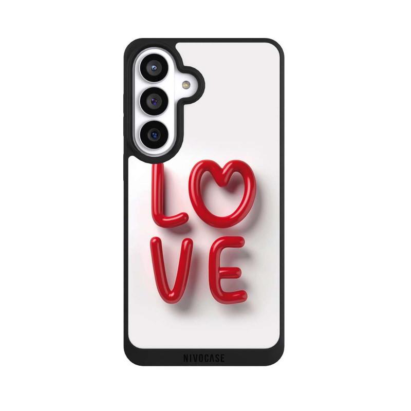 Galaxy S26+ NIVOpure Love Statement Red with AI