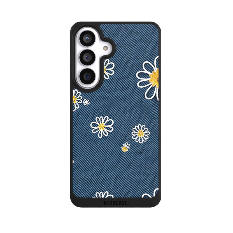 Galaxy S26+ NIVOpure Jeans Flowers Pattern with AI