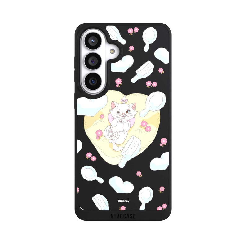 Galaxy S26+ NIVOpure Aristocats Marie Hearts Yellow Transparent