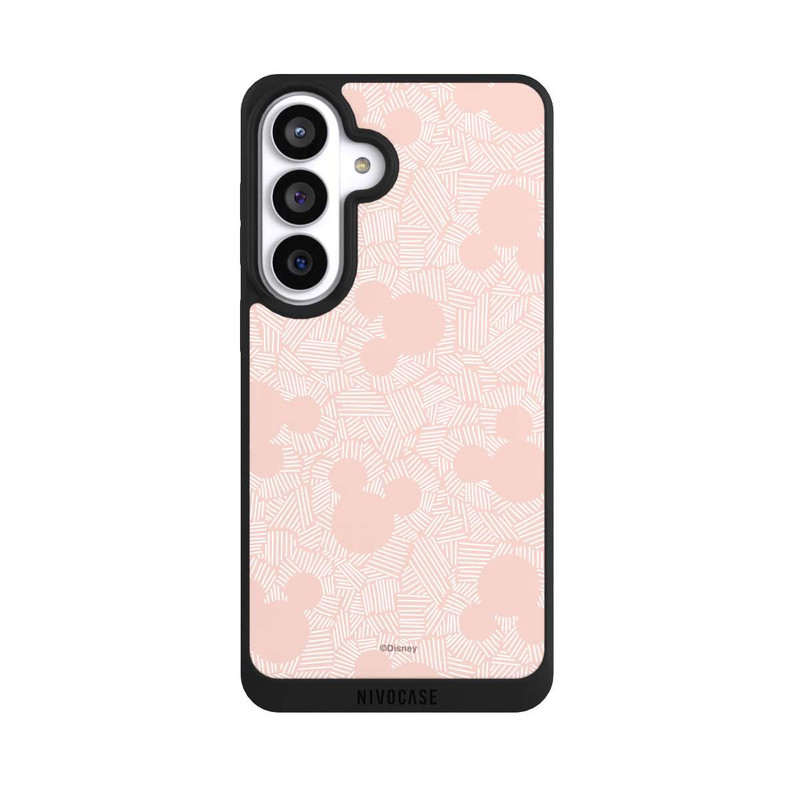 Galaxy S26+ NIVOpure Disney Mickey Icon Pattern Rose Color