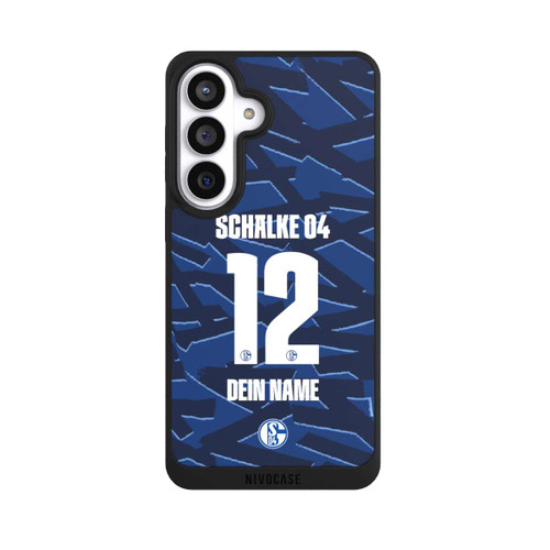 Samsung Galaxy S26+ NIVOpure Schalke 04 Trikot Personalisierbar 25-26