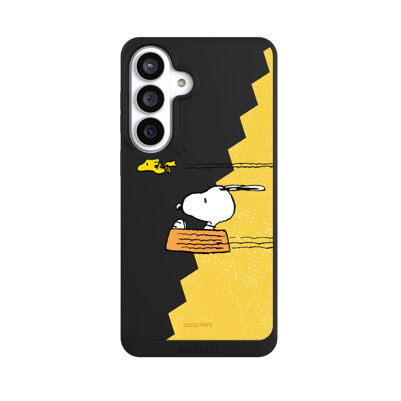 Galaxy S26+ NIVOpure Peanuts-Snoopy und Woodstock Transparent