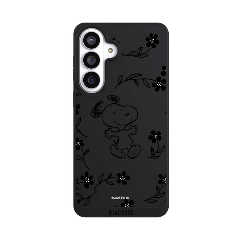 Galaxy S26+ NIVOpure Snoopy und Flowers Transparent