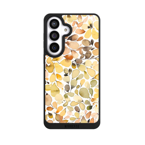 Samsung Galaxy S26+ NIVOpure Eucalyptus Watercolor Leaves Brown Autumn