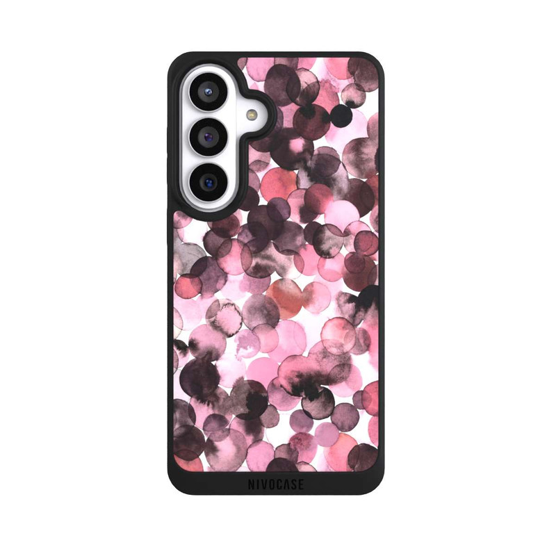 Galaxy S26+ NIVOpure Purple Dots Watercolor
