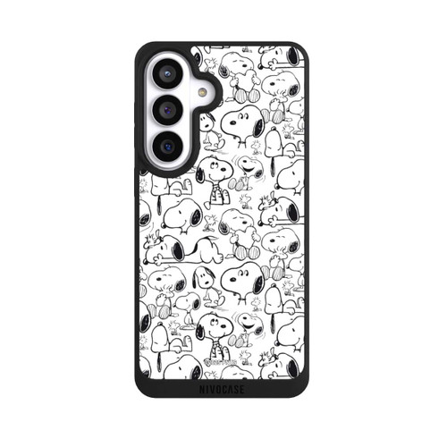 Samsung Galaxy S26+ NIVOpure Classic Snoopy Pattern White