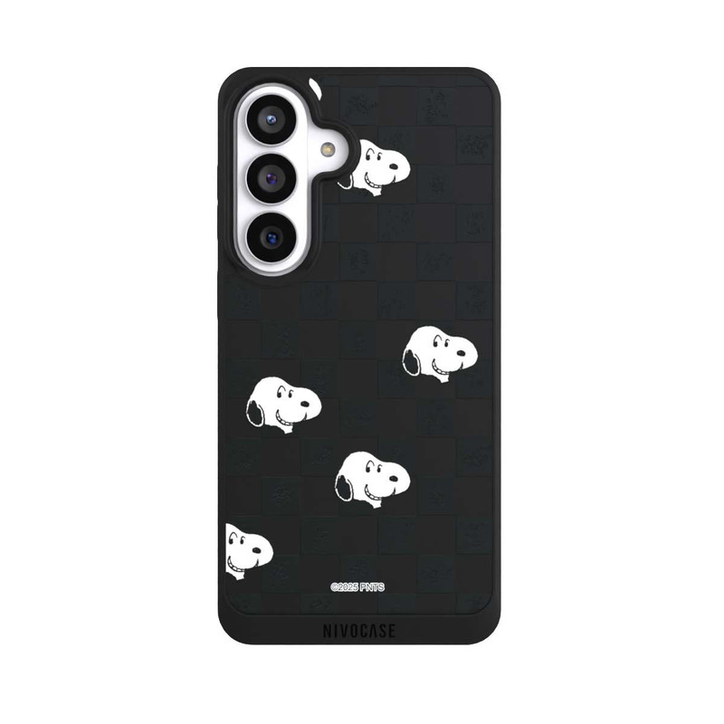 Galaxy S26+ NIVOpure Snoopy Checked Pattern