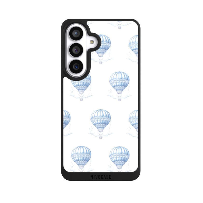 Galaxy S26+ NIVOpure Balloon Pattern Girl Toile de Jouy avec IA
