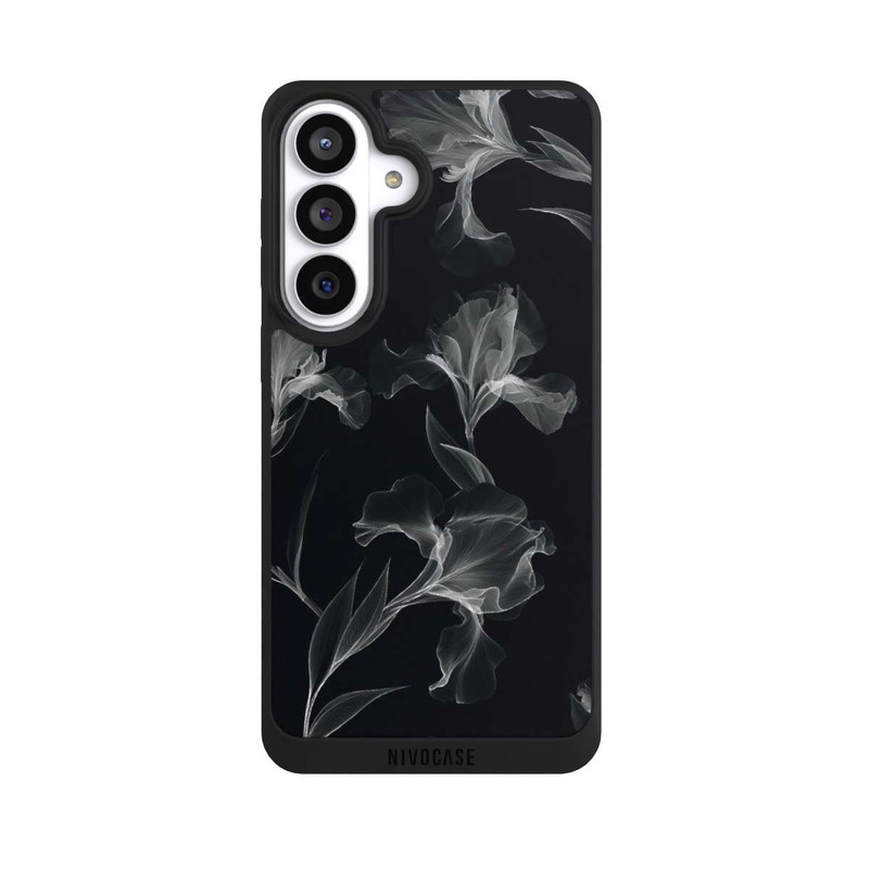 Galaxy S26+ NIVOpure Blumen Schwarz-Weiß Röntgenaufnahme