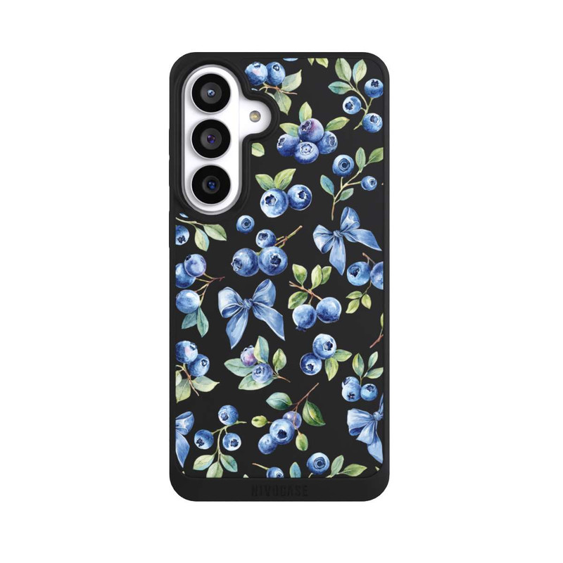 Galaxy S26+ NIVOpure Nœuds myrtilles transparents avec IA