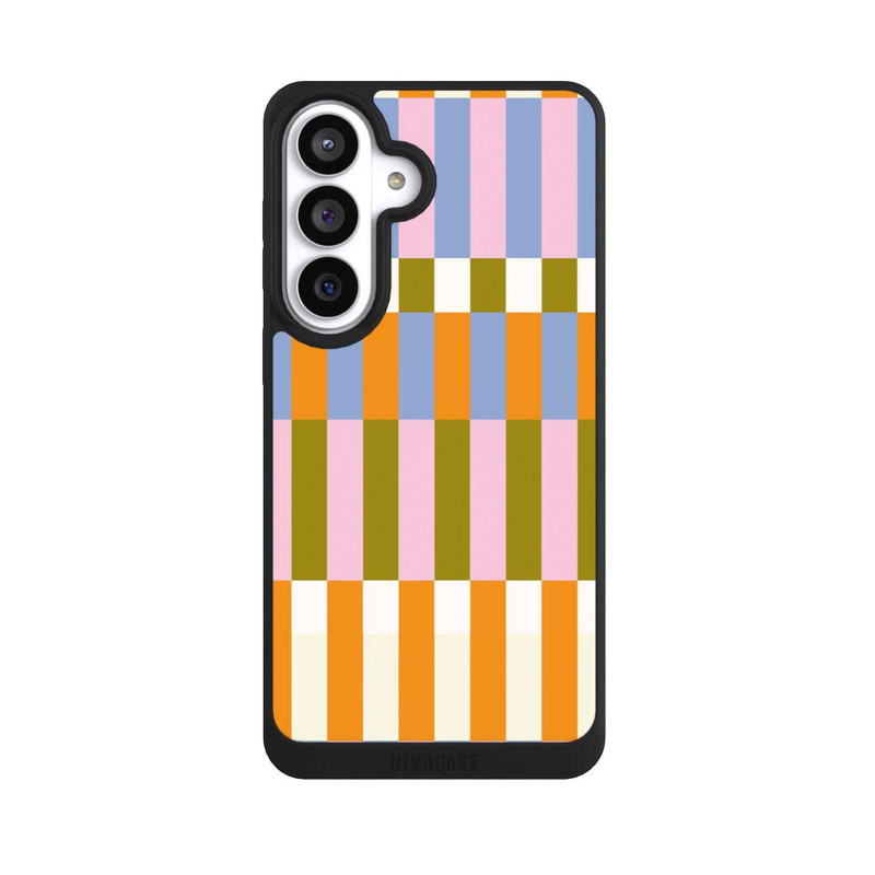 Galaxy S26+ NIVOpure Thème à Carreaux Colorés et Audacieux