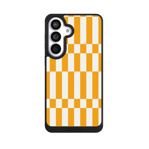 Samsung Galaxy S26+ NIVOpure Checked Summer Pattern Bold Yellow