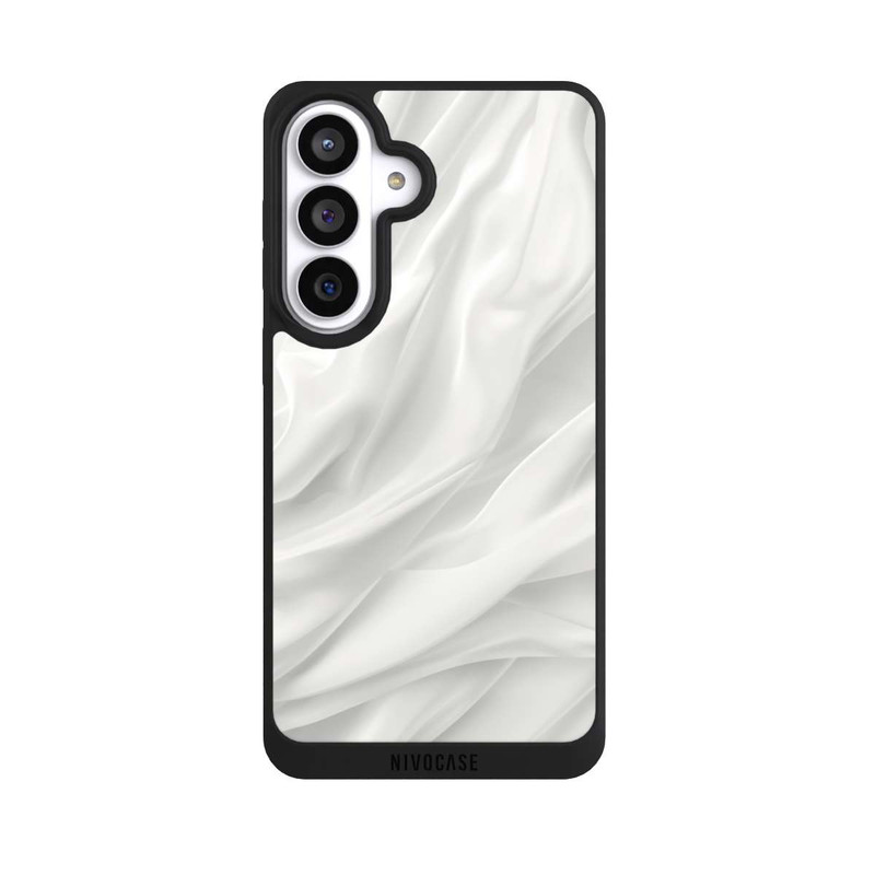 Galaxy S26+ NIVOpure White Satin Smooth Texture With AI